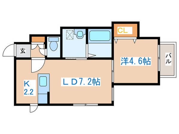 Enchante　KOTONIの物件間取画像